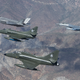 Image for article titled Historic Photo Shows 3rd, 4th and 5th Generation Combat Jets In Formation